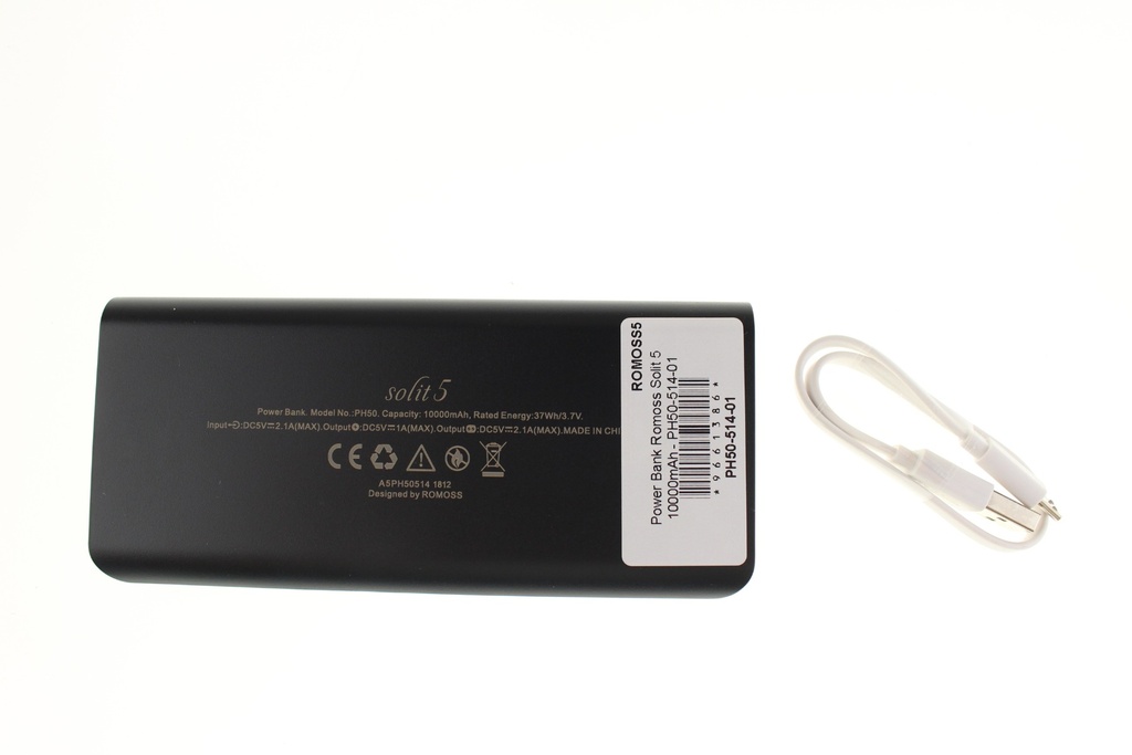 Power Bank Romoss Solit 5 10000mAh - PH50-514-01            