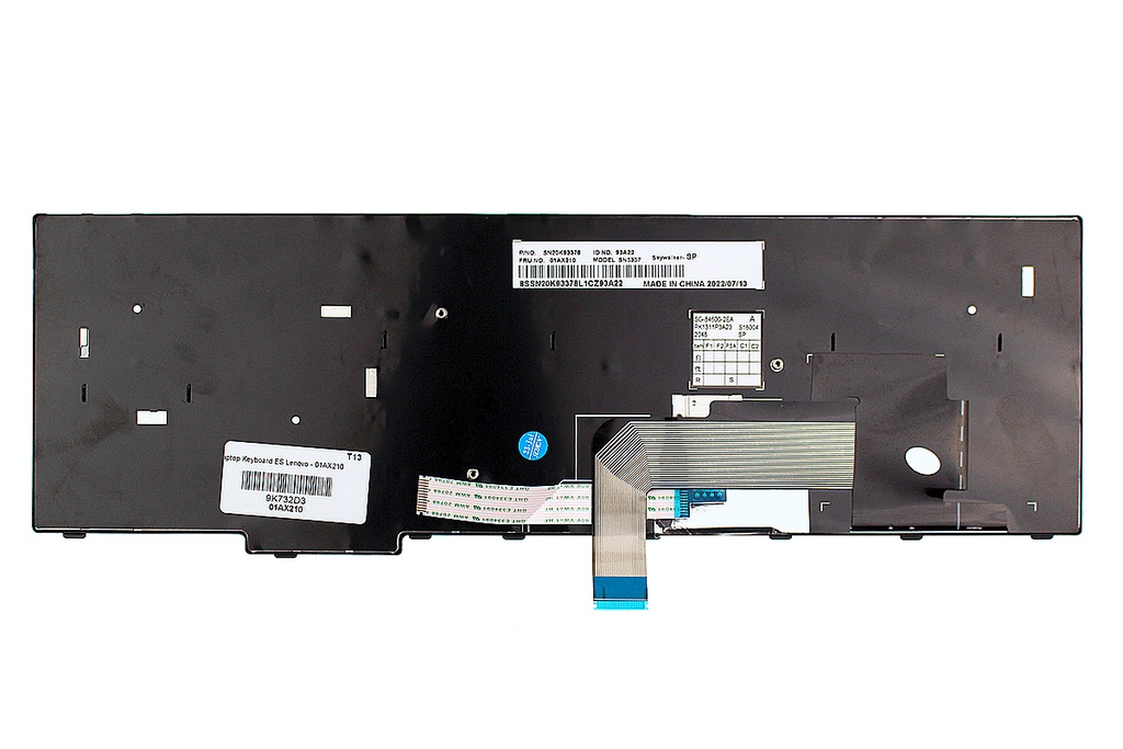 Laptop Keyboard ES Lenovo - 01AX210                         