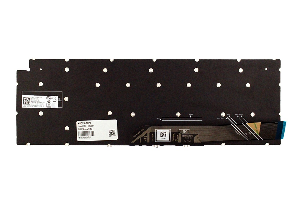 Laptop Keyboard PT Dell - KBDL3510PT