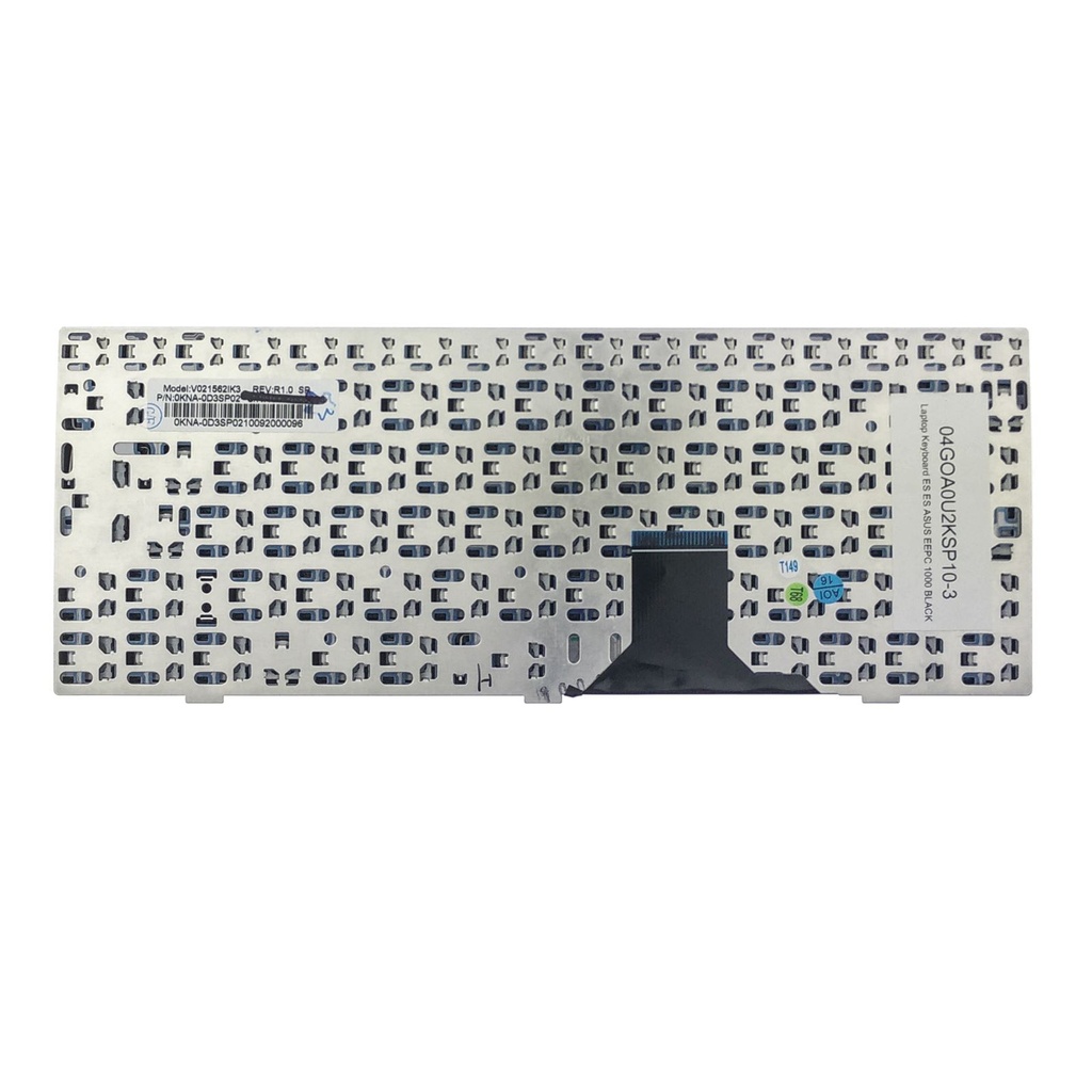 Laptop Keyboard ES ASUS EEPC 1000 BLACK - 04GOA0U2KSP10-3 - 1
