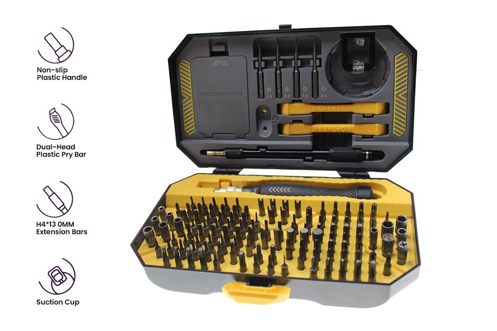 Repair Tool Combination Screwdriver Boxed Black