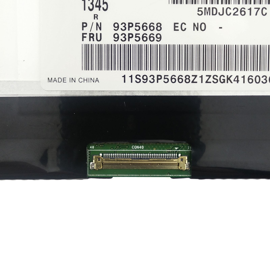LCD Screen Samsung 12.5 WXGA HD - 1366x768 LED - LTN125AT01 