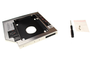 SATA to SATA Laptop Hard Drive DVD Bay Caddy 12.7mm         