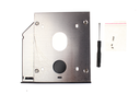 SATA to SATA Laptop Hard Drive DVD Bay Caddy 12.7mm         