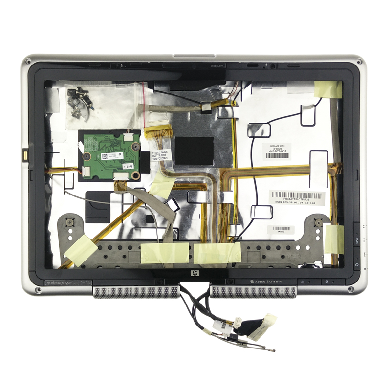 LCD Cover HP w/Bezel - 441402-001                           