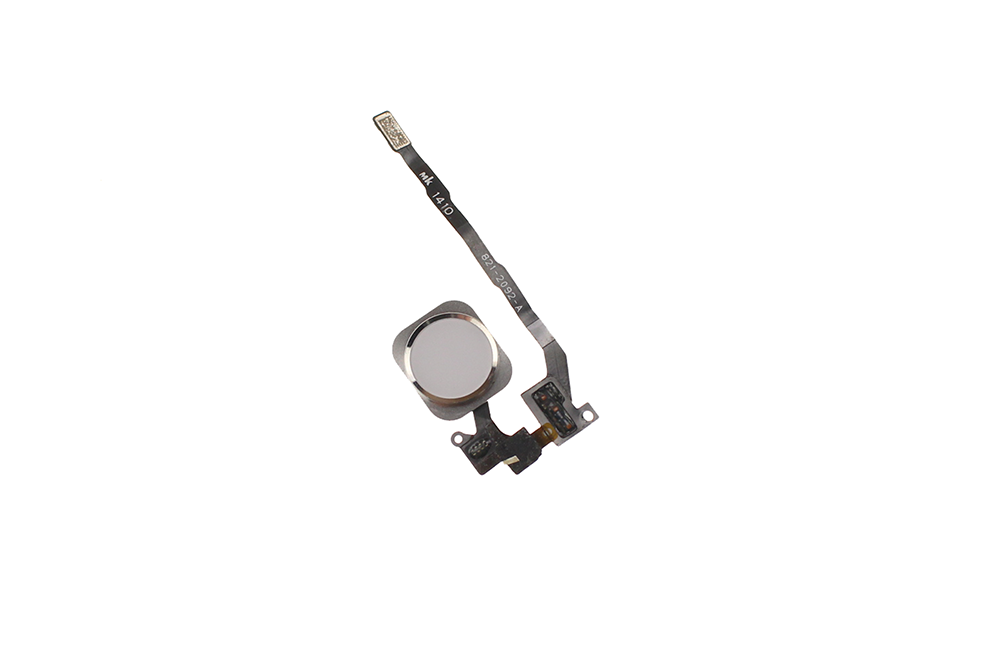 Home Botton Cap Apple iPhone 5s w/Flex - HBIP5SFXWH         