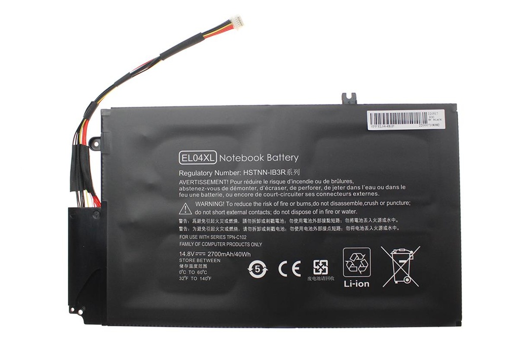 Battery HP Envy 4-1000 14.8V 3200mAh/48Wh                   