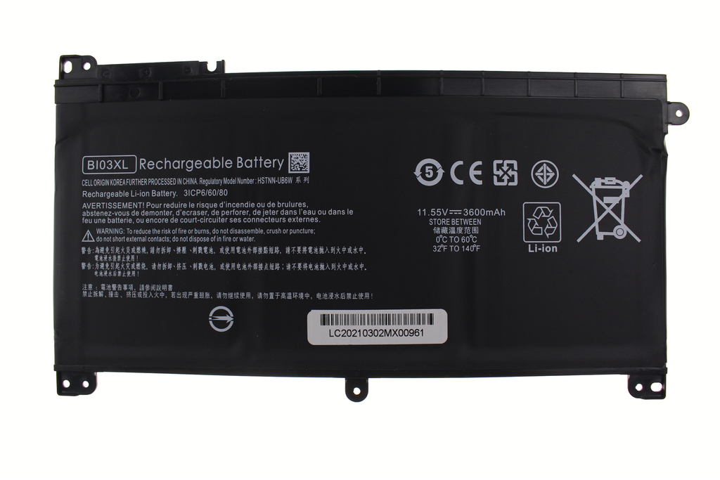 Battery HP X360 13-U 11.55V 3470mAh/40Wh