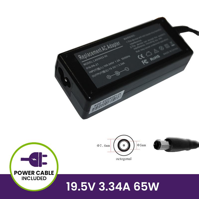 Cargador 19.5V 3.34A - Octagon Rhombus                    