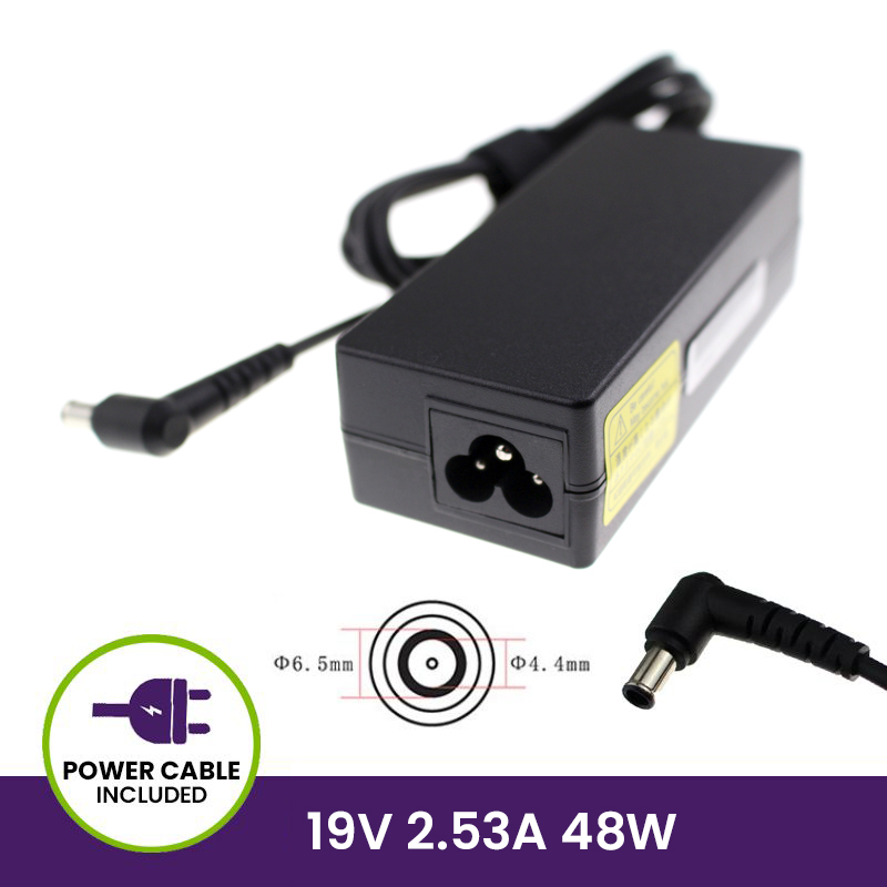 Cargador 19V 2.53A 48W - 6.0*4.4                          