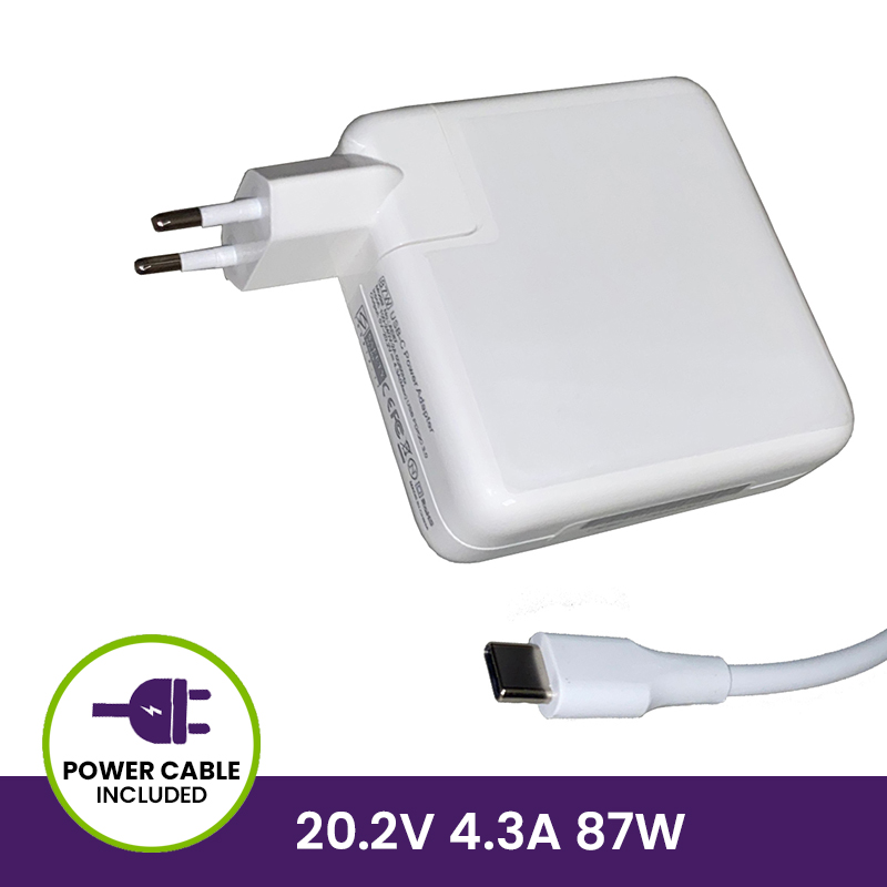 Cargador 20.2V 4.3A 87W - Type-C