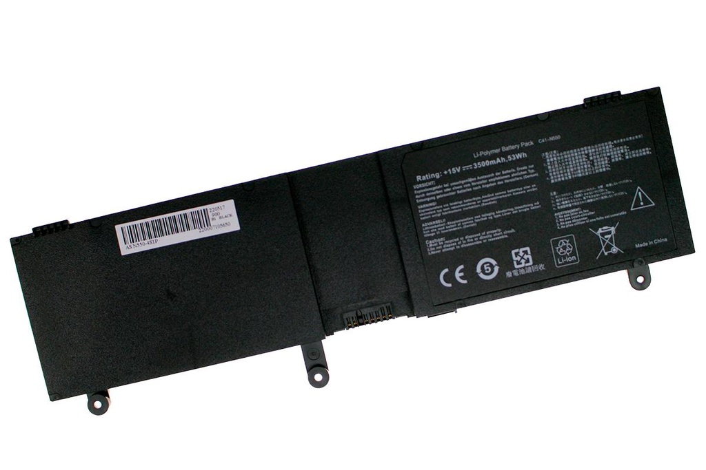 Batería ASUS C41-N550 15V 4000mAh/59Wh                      