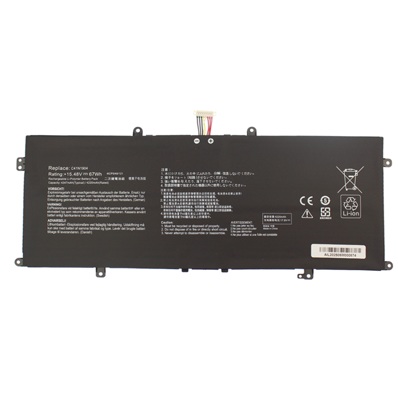 Batería ASUS C41N1904 15.4V 4300mAh/66Wh
