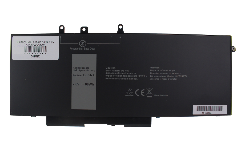 Batería Dell Latitude 5480 7.6V 8200mAh/62Wh