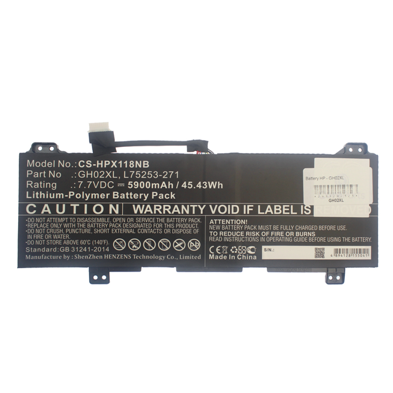 Batería HP - GH02XL                                         