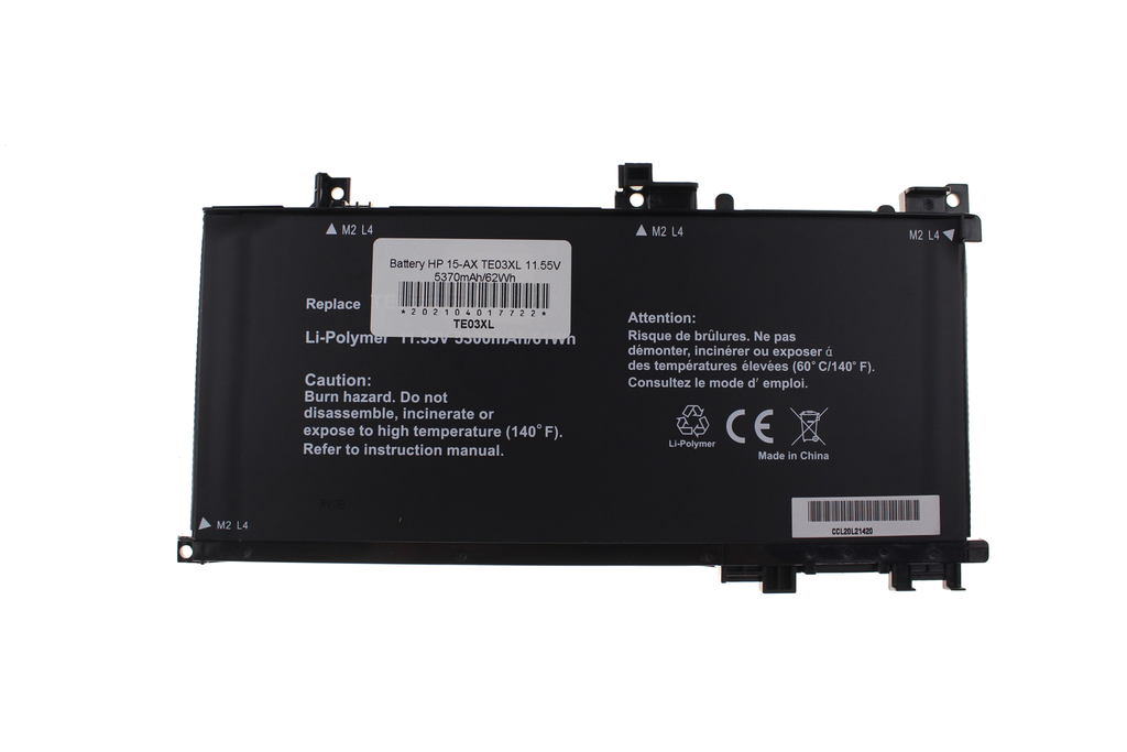 Batería HP 15-AX TE03XL 11.55V 5370mAh/62Wh