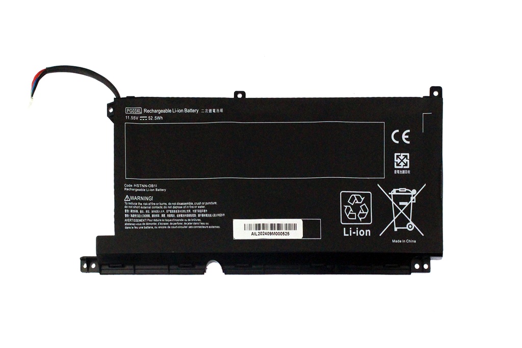 Batería HP 16-A 11.55V 4540mAh/52.5Wh                             