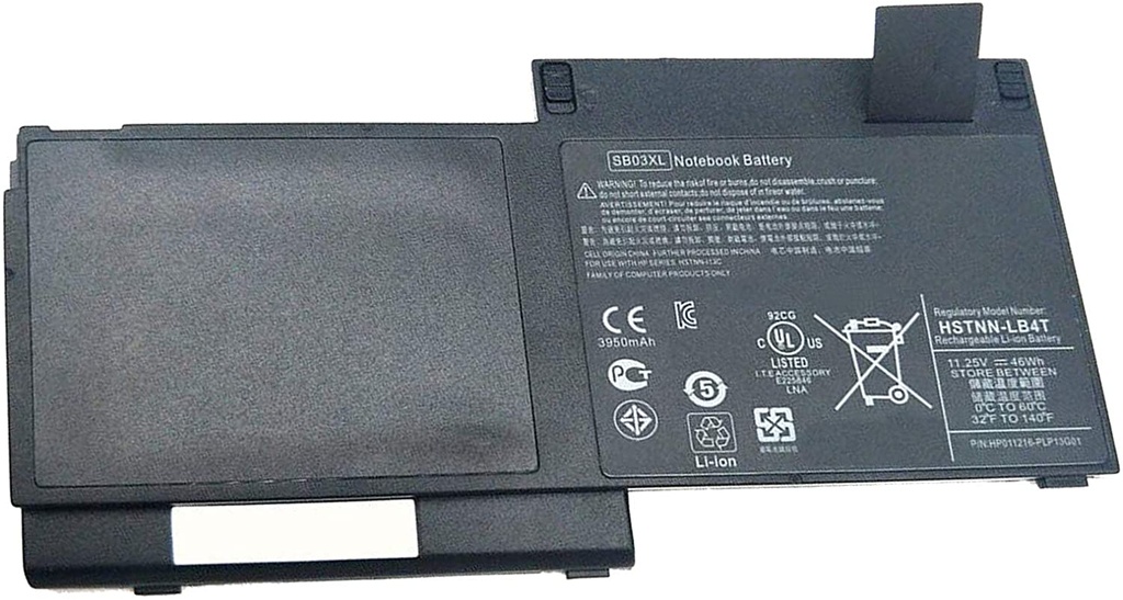 Batería HP EliteBook 720 G1 11.1V 3000mAh/33Wh