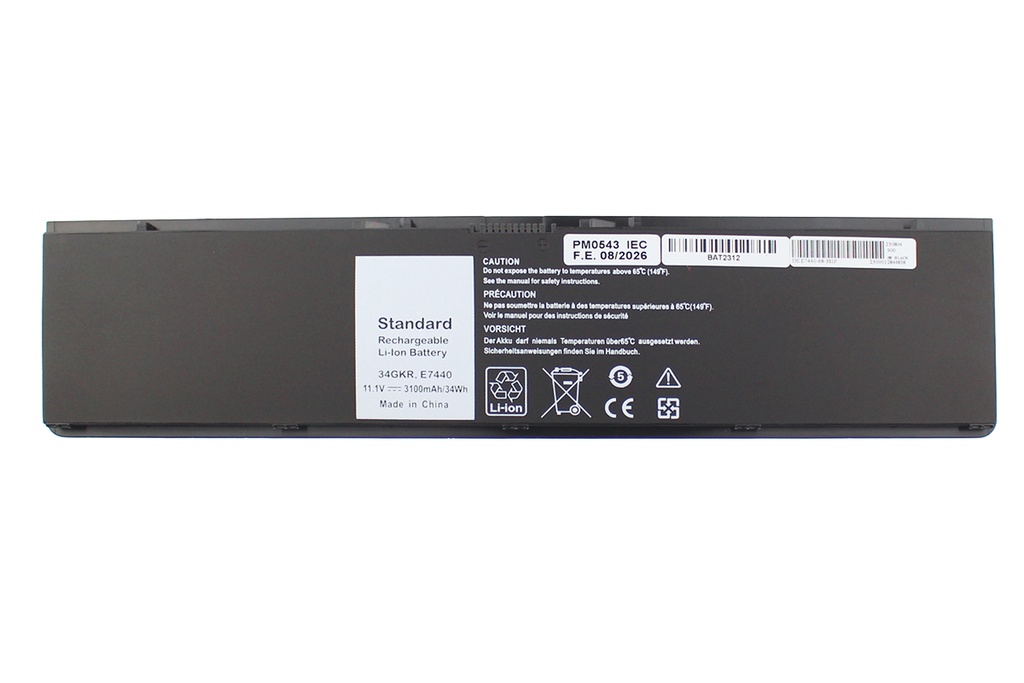 Batería Latitude E7440 11.1V 3100mAh/34wh                   