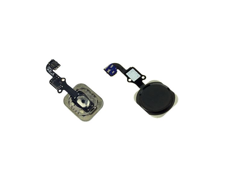 Home Botton Cap Apple iPhone 6 w/Flex - HBIP6FXBK           
