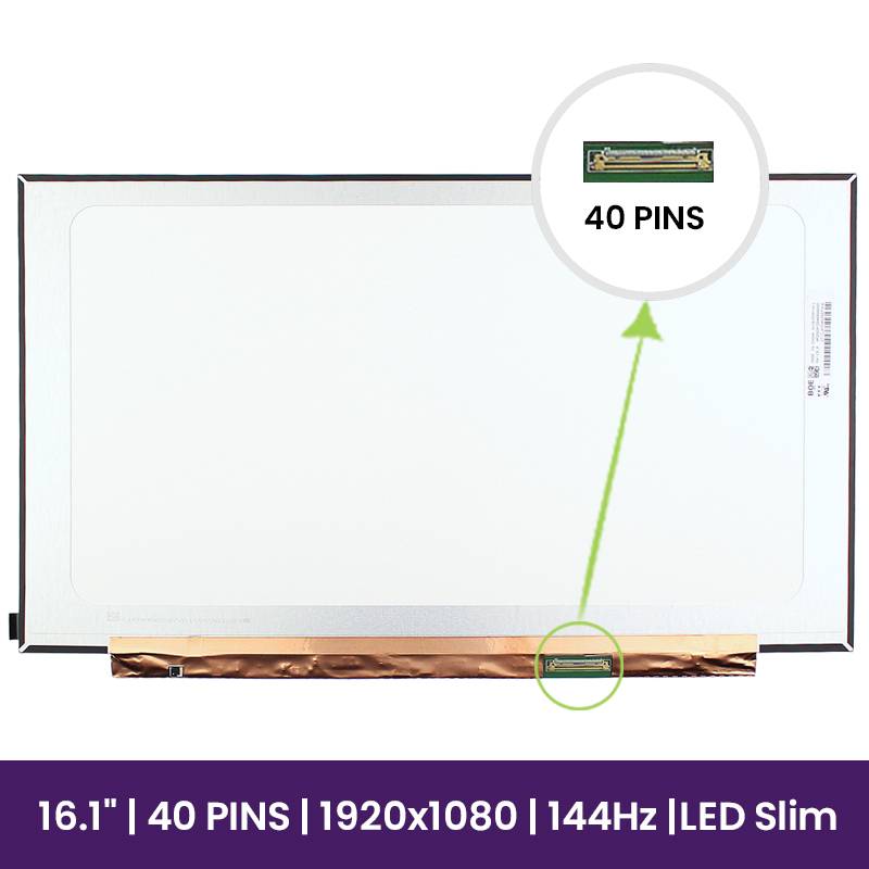 Pantalla LCD 16.1" FULL HD 1920x1080 -  NV161FHM-NY3          