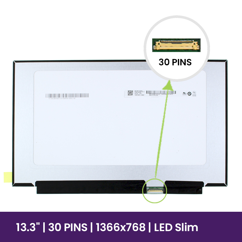 Pantalla LCD AUO 13.3 WXGA HD - 1366x768 B133XTN03.3          