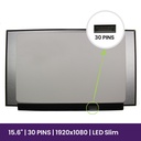 Pantalla LCD AUO 15.6 FULL HD - 1920x1080 - B156HTN06.1