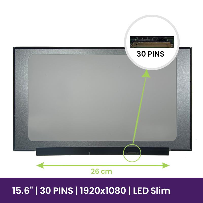 Pantalla LCD AUO 15.6 FULL HD - 1920x1080 LED Matte IPS- 26cm         