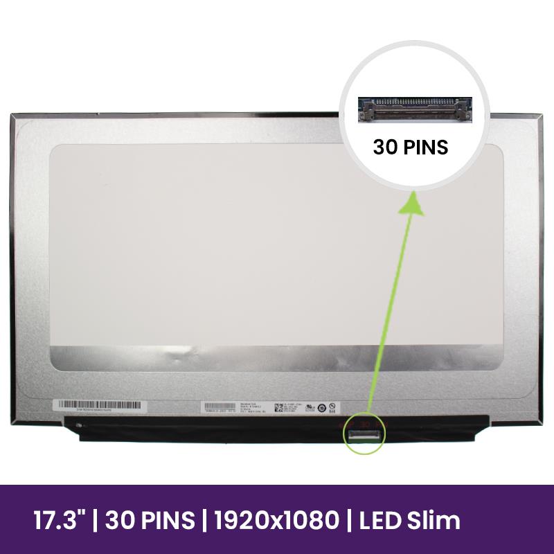 Pantalla LCD AUO 17.3 FULL HD - 1920x1080 - B173HAN04.2       
