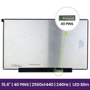 Pantalla LCD BOE 15.6 QHD - 2560x1440 - NE156QHM-NZ1          