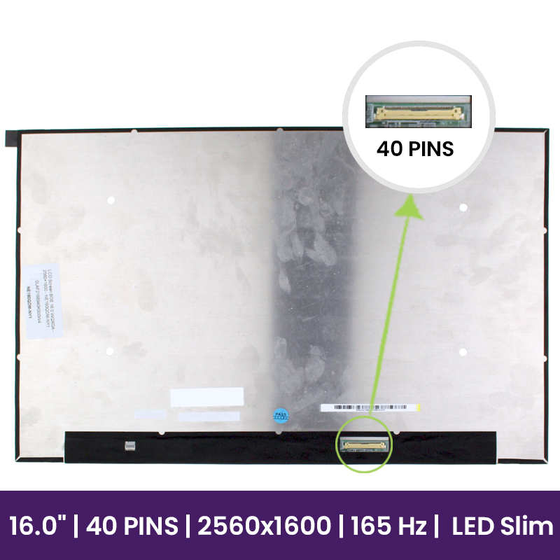 Pantalla LCD BOE 16.0 WQXGA - 2560×1600 - NE160QDM-NY1        