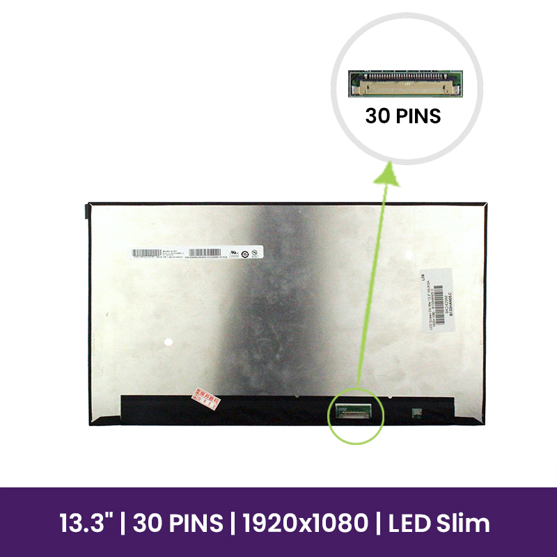 Pantalla LCD Chi Mei 13.3" WUXGA 1920×1080 - B133HAN05.C      