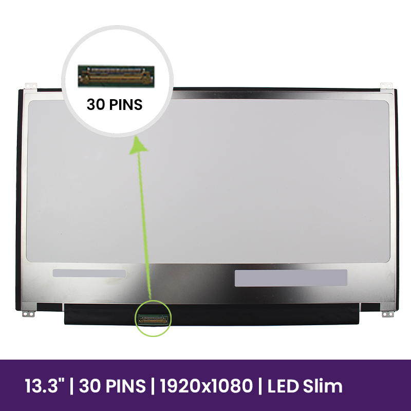 Pantalla LCD Chi Mei 13.3" WUXGA 1920×1080 -N133HCE-EAA REV C1