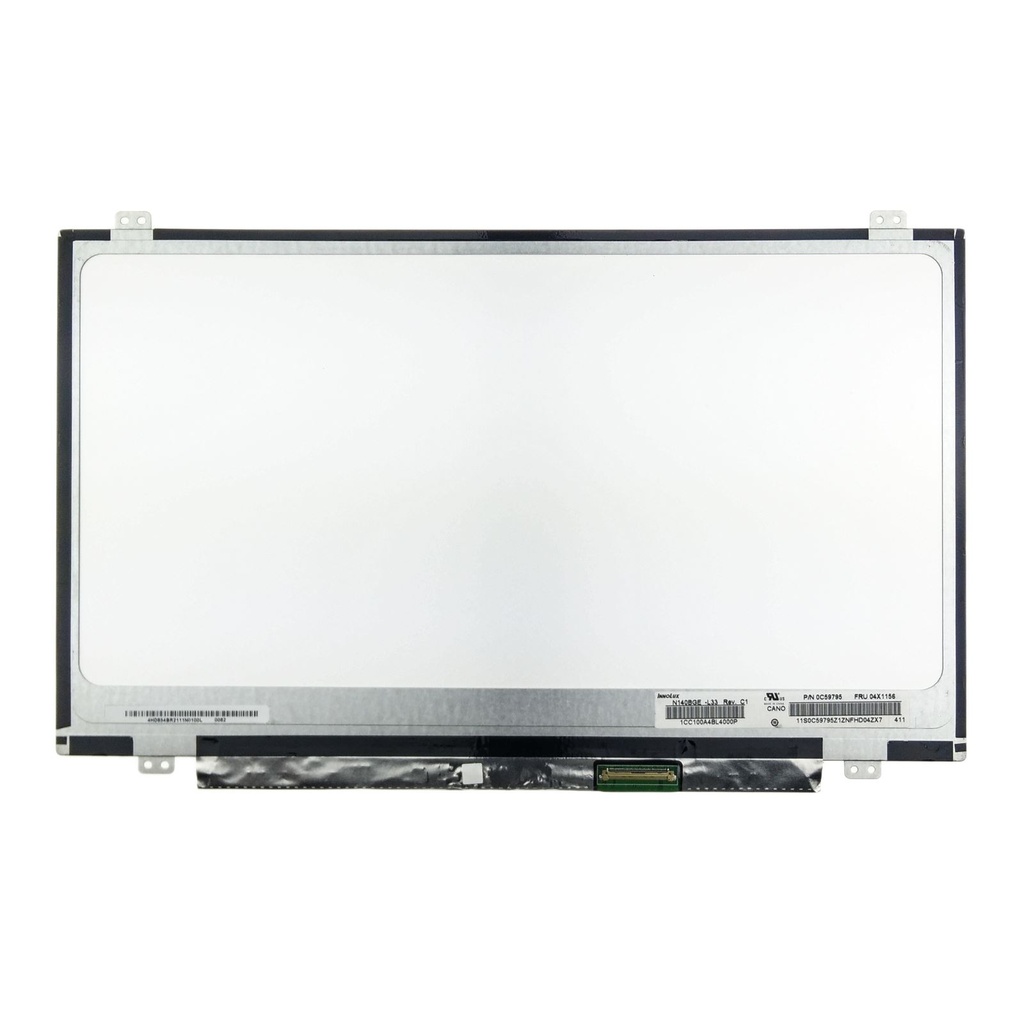 Pantalla LCD Chi Mei 14" WXGA HD Slim 1366x768 - N140BGE-L33  