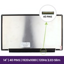Pantalla LCD IVO 14" WUXGA Slim 1920x1080 - M140NVF7 R0       