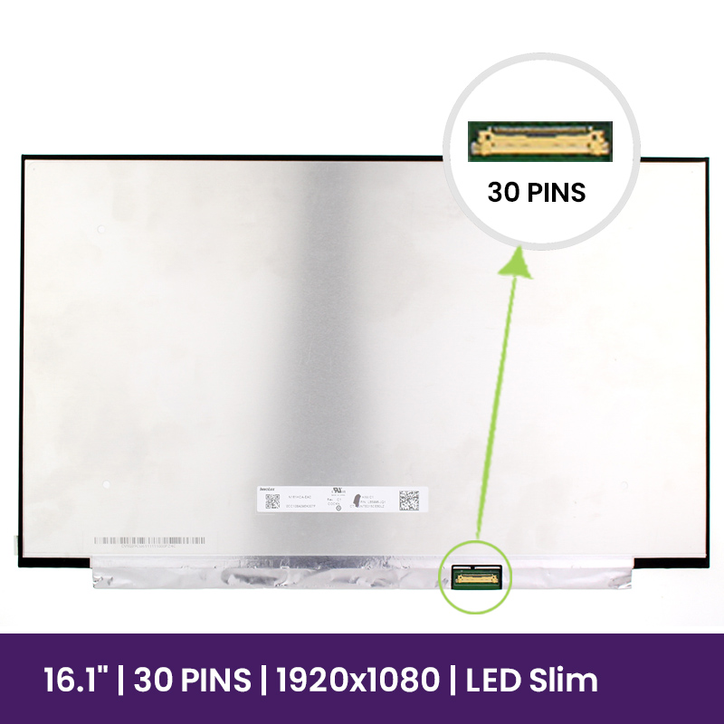 Pantalla LCD Innolux 16.1" FULL HD 1920x1080 - N161HCA-EAC