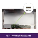 Pantalla LCD SAMSUNG 15.6" WXGA++ 1600x900 - LTN156KT02       