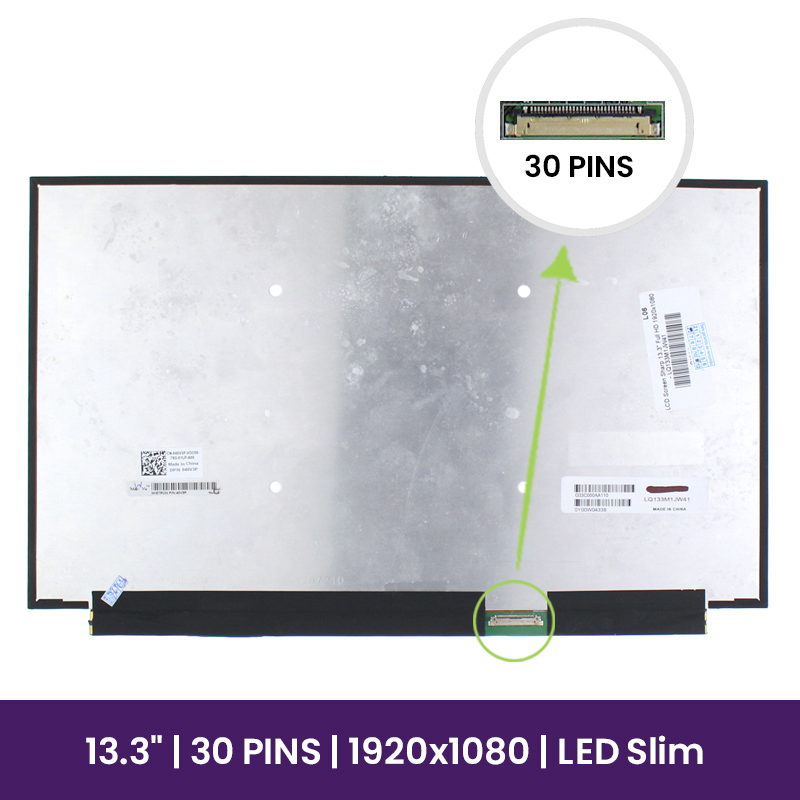 Pantalla LCD Sharp 13.3" Full HD 1920x1080 - LQ133M1JW41      