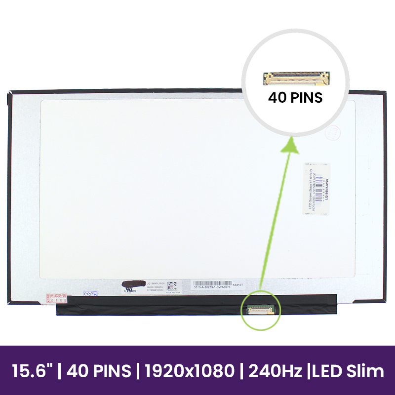 Pantalla LCD Sharp 15.6" FHD 1920x1080 - LQ156M1JW26          