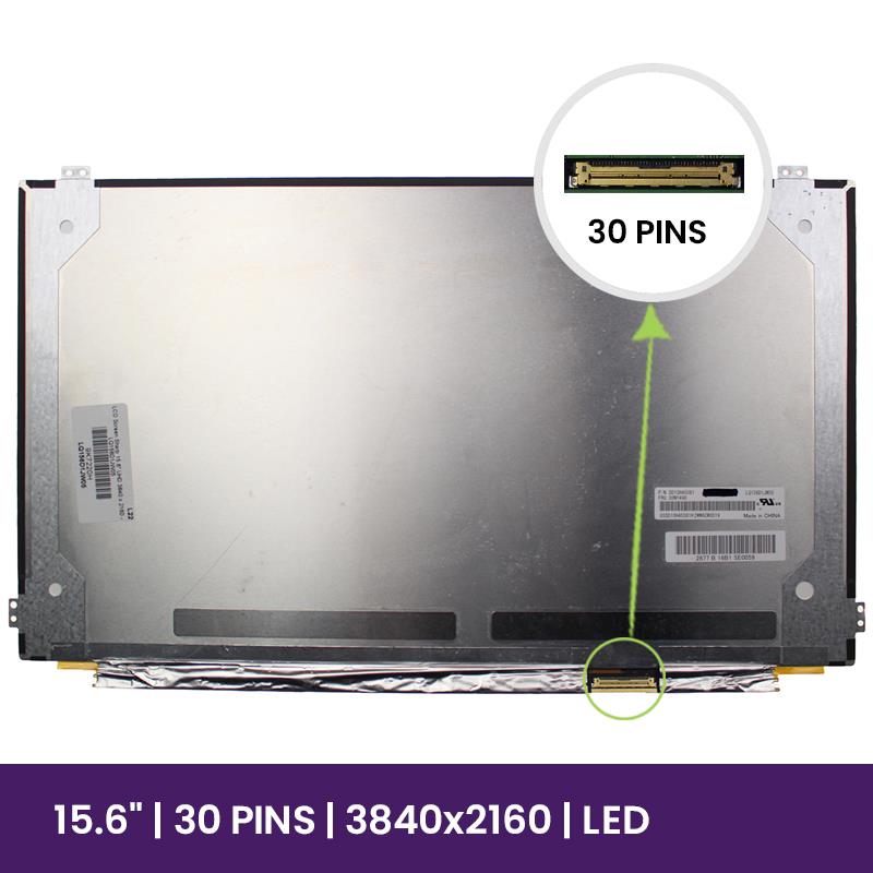 Pantalla LCD Sharp 15.6" UHD 3840 x 2160 - LQ156D1JW05        