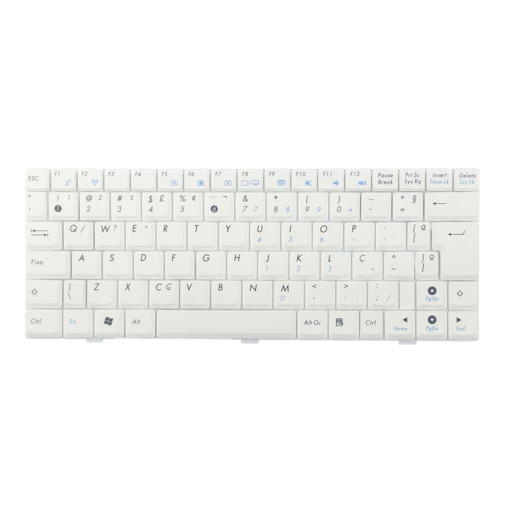 Teclado BR ASUS EEPC 1000 WHITE - 04GOA0D1KBR10-1