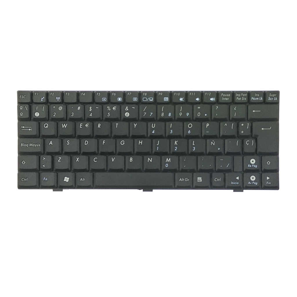 Teclado ES ASUS EEPC 1000 BLACK - 04GOA0U2KSP10-3