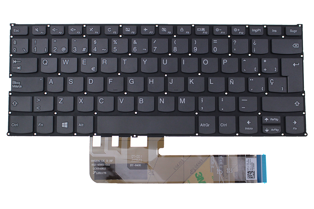 Teclado ES Lenovo - 5CB0R08499V2