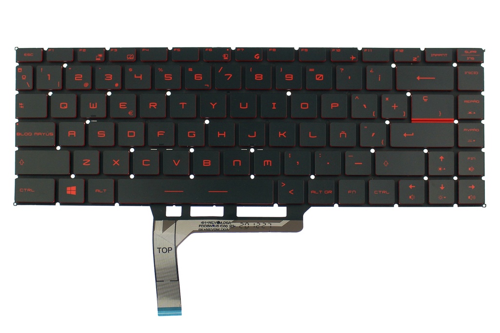 Teclado ES MSI - 9Z.NK1BN.C1D                       