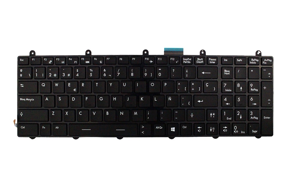 Teclado ES MSI - KBMIGE60ES                         