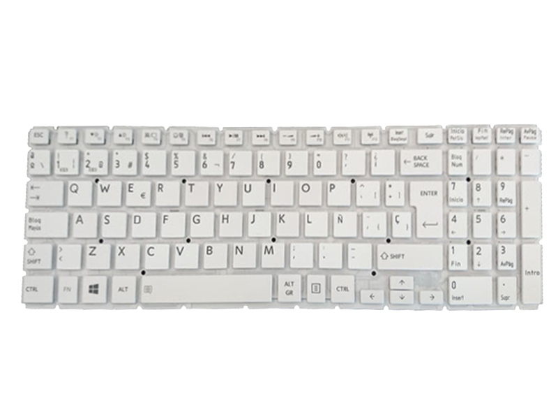 Teclado ES Toshiba - 9Z.NBCSQ.10L