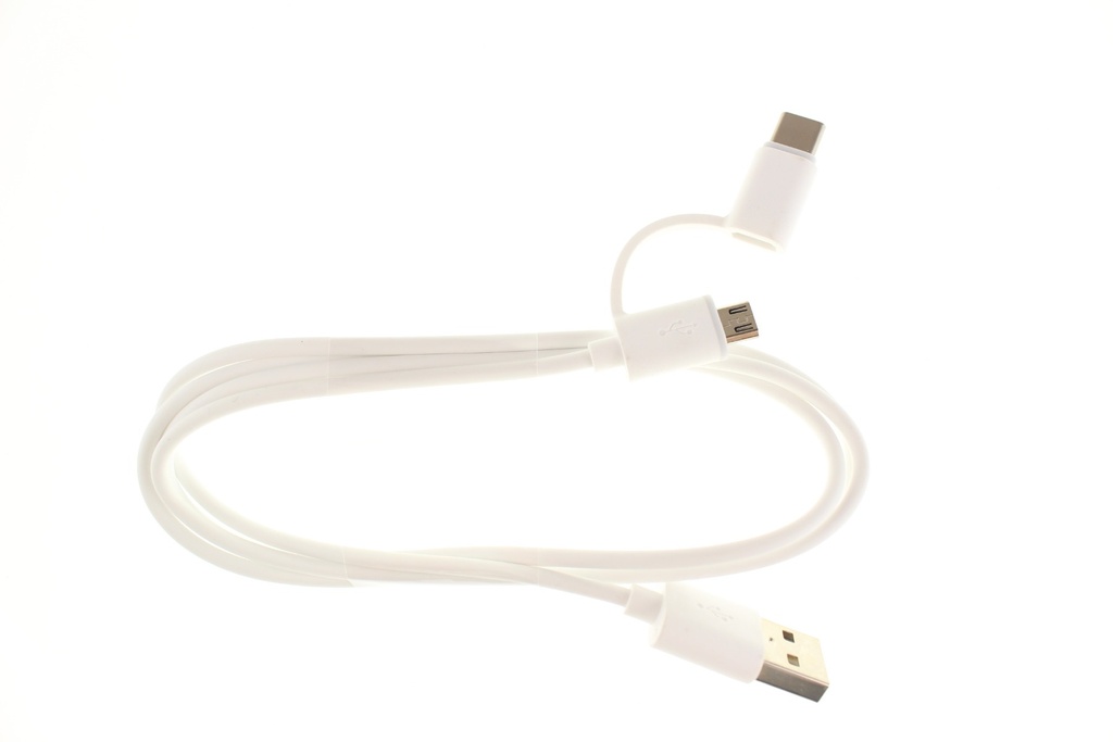 Romoss 2 in 1 Universal Data Cable - Typce-C & Micro-USB    