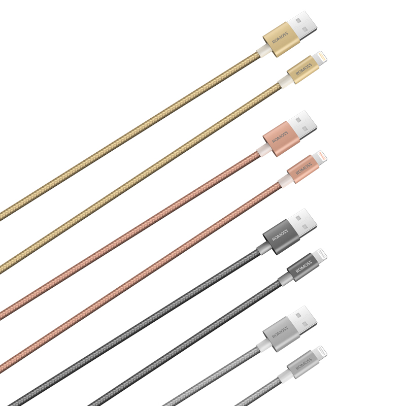 Romoss Lightning Data & Charge Cable Nebula Luxury Gold     