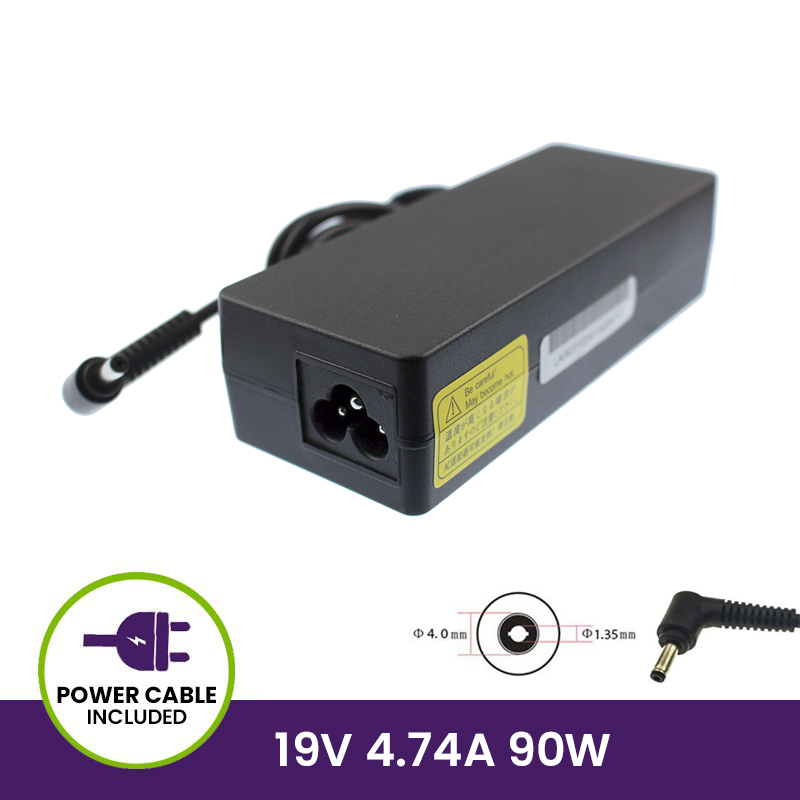 Cargador 19V 4.74A 90W - 4.0*1.35
