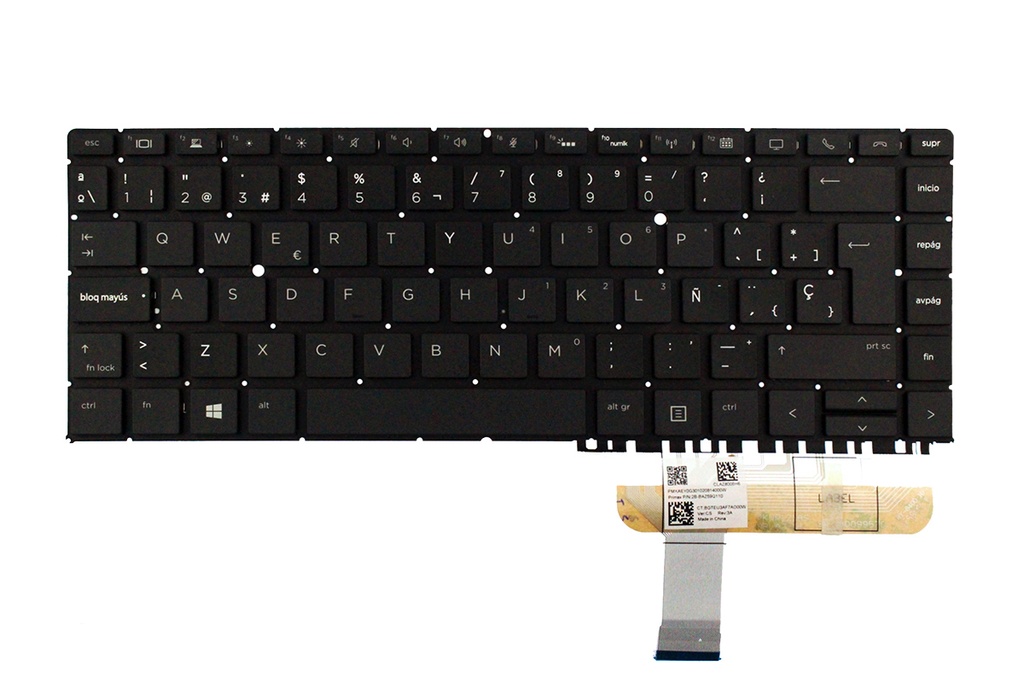 Laptop Keyboard ES HP - L41040-071